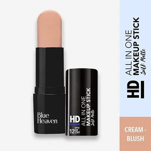 Blue Heaven HD All In One Makeup Stick, Natural Finish - 201, 10g, Cream - Picture 1 of 5