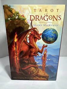 Tarot of Dragons By Shawn MacKenzie Tarot Cards Beautiful Art Complete Set - Foto 1 di 10