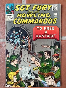 SGT FURY AND HIS HOWLING COMMANDOS N° 21 (1965) - Dick Ayers - Marvel Comics - Bild 1 von 1