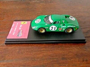 FERRARI 250 LM LE MANS PIPER 1968 DIECAST n/ BBR AMR MINICHAMPS DINKY CORGI - Foto 1 di 3