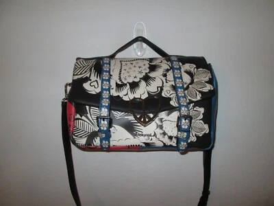 DESIGUAL Floreciente Invierno Bronx Patrón Floral Asa Superior Cartera con Bandolera Foto 1 de 4