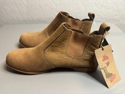 NUEVO CON ETIQUETAS BOTINES KODIAK CANADA LOW RIDER MARRÓN CARAMELO GAMUZA CHELSEA 9 Foto 1 de 4