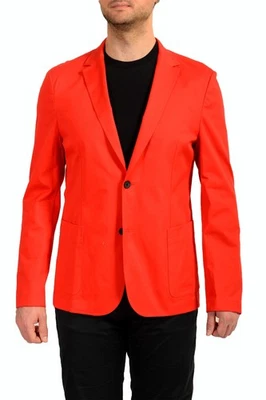Hugo Boss Men's "Noswen2" Slim Fit True Red Two Button Blazer US 42R IT 52R - Image 1 of 4