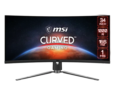 MSI MPG ARTYMIS 343CQR GAMING MONITOR 165 Hz HDR 34" 3440 x 1440 ULTRAWIDE 1 ms - Immagine 1 di 4