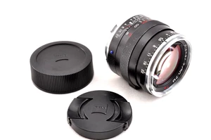 Carl Zeiss Planar T* 50mm f2 ZM Black for Leica M Mount from Japan - Picture 1 of 14