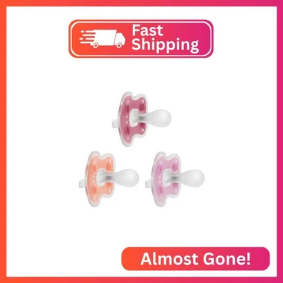 Chupete bebé de silicona de una pieza Dr. Brown's Advantage, calmante totalmente simétrico Foto 1 de 2