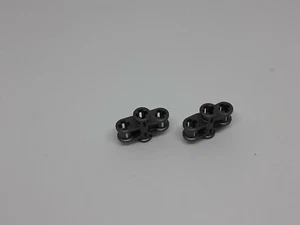 2x Lego® Technic Achsverbinder 2 x 3 11272 perl dunkelgrau Verbinder - Picture 1 of 2