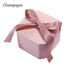 Bows Gifts Box Octagonal Shaped Gift Case Packaging Box  Wedding Anniversary