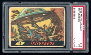 ¡Marte Ataca 1966! #18 PSA 1 Argentina Marte Attacks Español Argentina Back Junk - Imagen 1 de 2