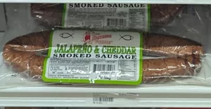 The Butcher Shoppe Jalapeno Cheddar Sausage 14 Oz (4 Pack) - Picture 1 of 1