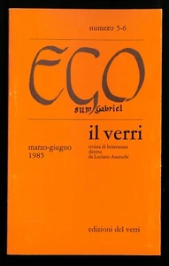 il verri magazine no. 5/6 Seventh Series March June 1985 Luciano Anceschi Index - Picture 1 of 3