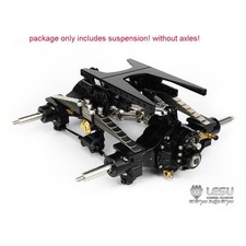 Metal Rear Suspension Parts for 1/16 RC Tractor Truck Bruder Model Car Axle