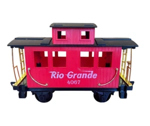 Eztec Santa Fe Express Train Caboose Rio Grande 4067 G Gauge Replacement - Picture 1 of 7