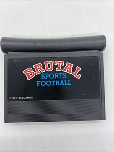 Brutal Sports Football Atari Jaguar Cartridge 1994 Authentic Tested - Picture 1 of 3