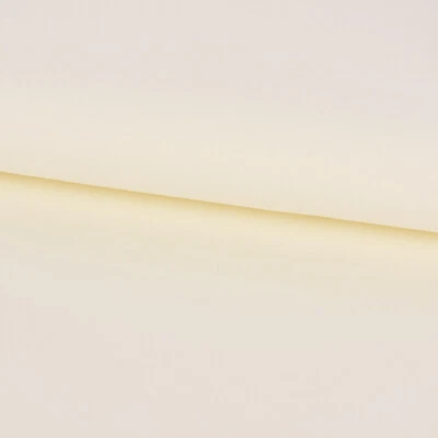 Sweatstoff Soft Sweat Bio einfarbig dünn creme 1,5m Breite - Bild 1 von 4