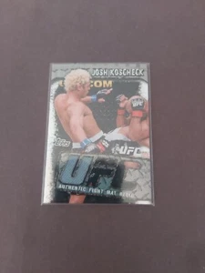 2010 Topps UFC Main Event Josh Koscheck Authentic Fight Mat Relic Insert #fmr-jk - Picture 1 of 2