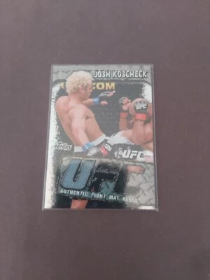 2010 Topps UFC Main Event Josh Koscheck Authentic Fight Mat Relic Insert #fmr-jk - Image 1 of 2