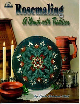 Rosemaling A Brush With Tradition Kristen Birkeland Decorative Painting Book - Image 1 of 4