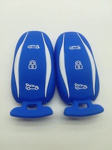 2*Fob Key Cove para 2017 2018 2019 2020 2021 2022 2023 2024 TESLA MODELO 3 Y S X - Imagen 1 de 5