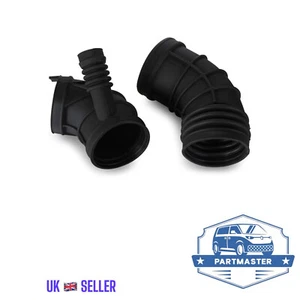 2 PCS THROTTLE HOUSING AIR INTAKE HOSE BMW 3 SERIES E46 330i 330ci 13541438761 - Picture 1 of 6
