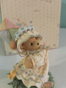 Cherished Teddies Megan Figurine Spring Brings A Season of Beauty 1997 New Box - Picture 1 of 12