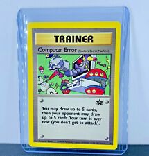 Computer Error League Promo 16 Rocket's Secret Machine Trainer Pokemon Card