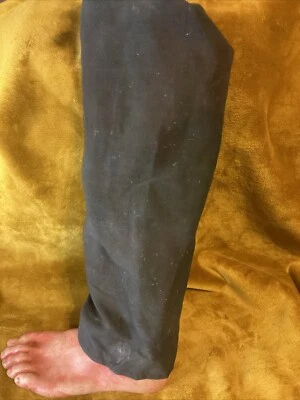 Halloween Prop Bloody Severed Leg With Pants Scary Gory Party Decoration 18” - Image 1 of 4
