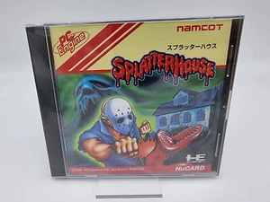 SPLATTERHOUSE HU-CARD PC ENGINE PCE WORKS NUEVO/NEW - Photo 1 sur 6
