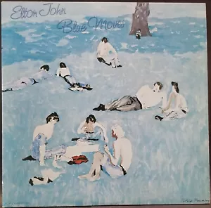 Elton John-Blue Moves -Vinyl-Dbl LP-MCA/Rocket 2-11004-excellent cond.-gatefold - Picture 1 of 9
