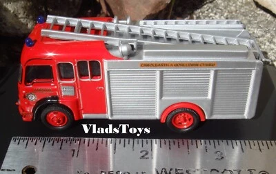 Oxford Fire 1:76 Scale Bedford TK Mid & West Wales Fire Brigade Truck 76FIRE001 - Image 1 of 4