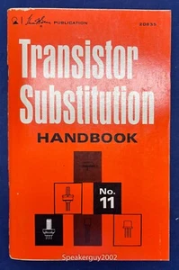 Sam's Transistor Substitution Handbook - No 11 - Picture 1 of 1