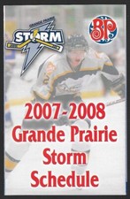 2007-08 Grande Prairie Storm AJHL Hockey Schedule !!! Boston Pizza