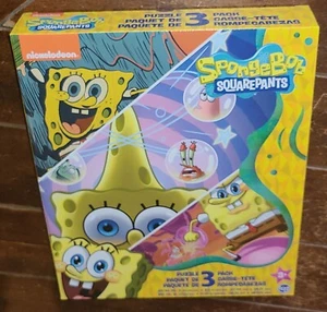 SPONGEBOB SQUAREPANTS 172pc Total for 3 Puzzles (2022, TCG Toys) Free Shipping! - Picture 1 of 3