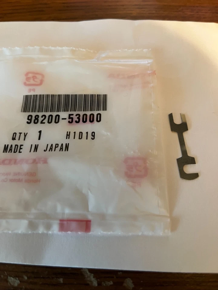 Fusible tipo hoja plana principal de 30 amperios de fábrica para motocicleta Honda 98200-53000 NOS Foto 1 de 1