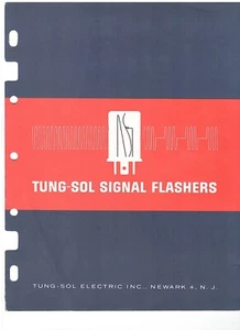 Vintage NOS Tung-Sol Electric Inc. Signal  Flashers Guide 12-62 #AF20 - Picture 1 of 2