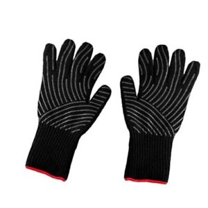 1 Pair Extreme Heat Resistant Oven BBQ Gloves For Cooking Grill Baking Microwave