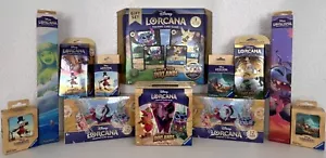 Disney Lorcana Into The Inklands Auswahl Booster Display Starter Deck Trove EN - Bild 1 von 11