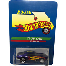 VTG NIP Hot Wheels MO-KAN KC Hot Wheelers Club Car '67 Camaro Purple Kansas