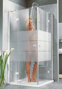 19,90€/m² Milchglasfolie Fenster Glas Folie 3-teilig Sichtschutz Privacy Dusche - Bild 1 von 17