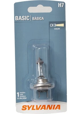 Faro básico Sylvania H7 para Buick Chevrolet Hyundai Porsche H7.BP 1998-2022 Foto 1 de 4