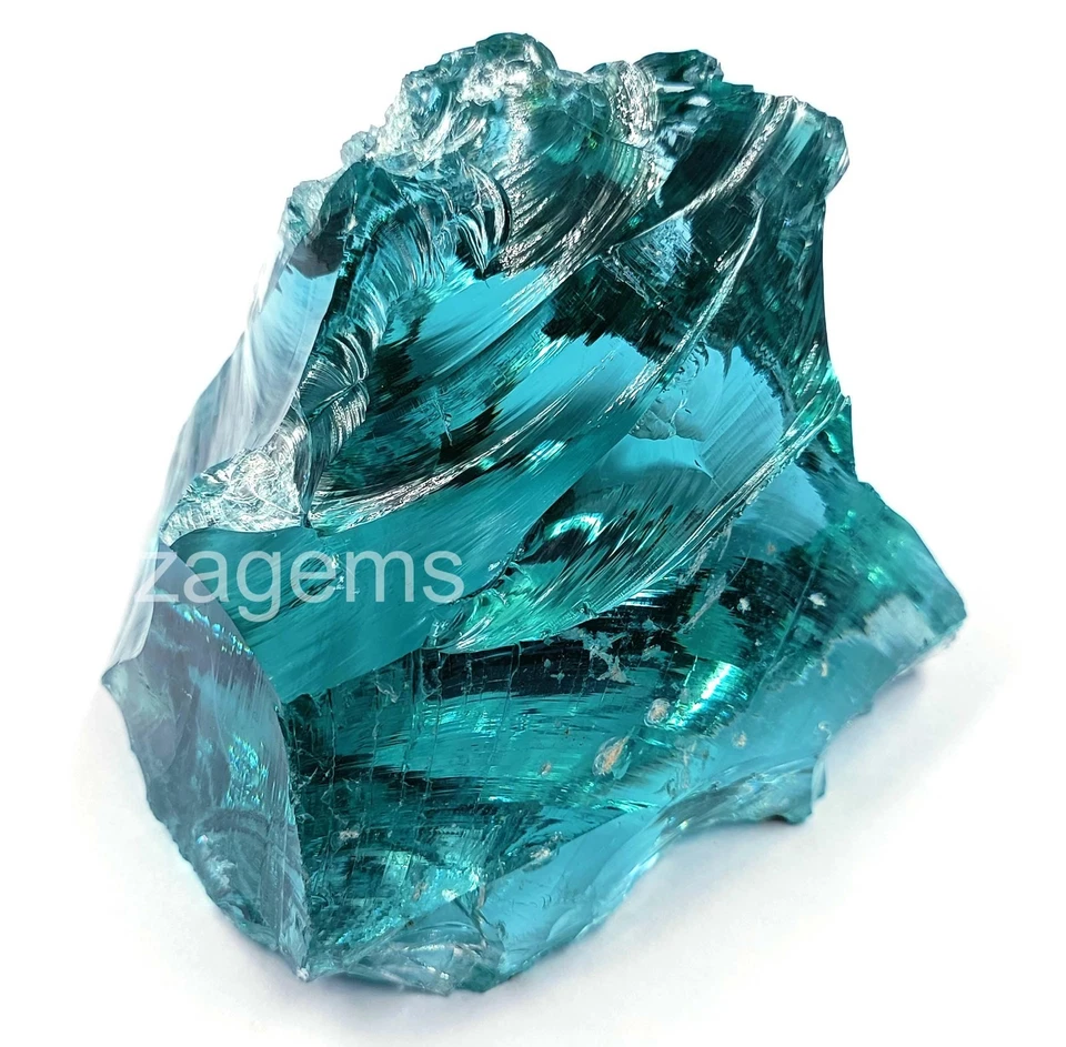 Gema áspera sin cortar azul aguamarina natural certificada de 7000 quilates pieza de coleccionista 5ARO Foto 1 de 4
