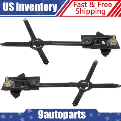 Se adapta a camioneta Chevrolet C10 1967-1969 1970 1971 2 piezas regulador de ventana delantero Dorman Foto 1 de 4