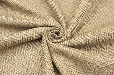 Luxus Möbelstoff Labyrinth Maze Jacquard Bezugsstoff Polsterstoff Dekostoff - Bild 1 von 3