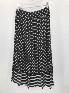 Pre-Owned Kate Spade Black Size 2 A-Line Midi Skirt - Picture 1 of 3