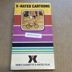 R-Rated Cartoons VHS Tape 1992 VCX Release Los Angeles Spanish Edition Rare! - Bild 1 von 9