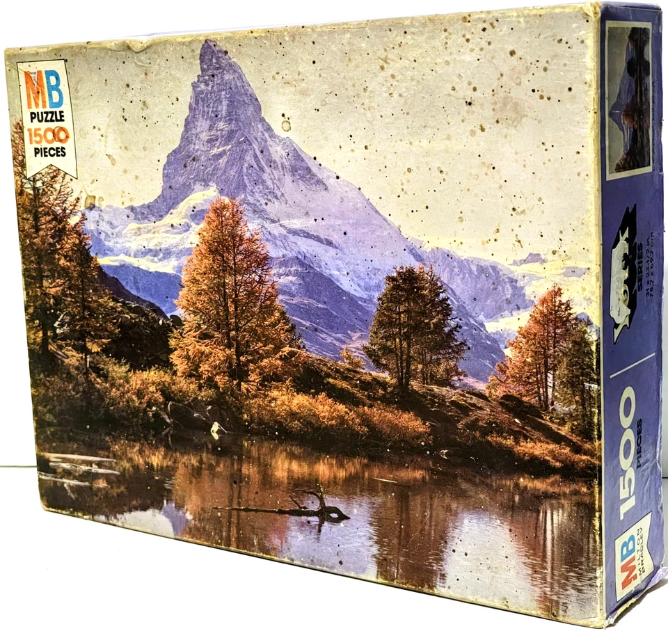 York Series 4335 - 1500pc MB Puzzle - Switzerland - Sealed - Vintage 1978 - Image 1 of 4