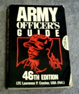 ARMY Officer's Guide & Reference, Procedures, Regulations, Medals, Crocker 596p - Picture 1 of 2