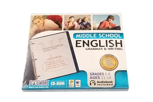 Middle School English: Grammar & Writing (Single User) for Windows/Mac - Picture 1 of 2