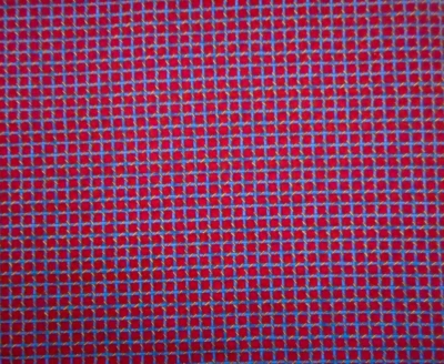 Moda Patriotic Fabric 1 Yard Dk Blue Gold on Dk Red Cape Liberty Cotton Vtg #C - Image 1 of 2