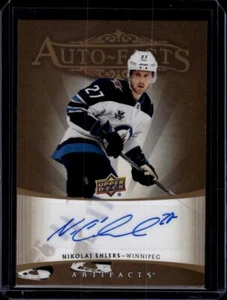 2021-22 Upper Deck Artifacts #RAF-NE Nikolaj Ehlers 2005-06 Retro Auto Facts - Picture 1 of 2
